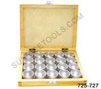 Aluminium Boxes in Wooden Box