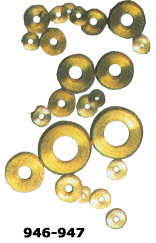 Clock Making Parts - Washers