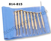 Screws Driver Set In Plastic Pouch